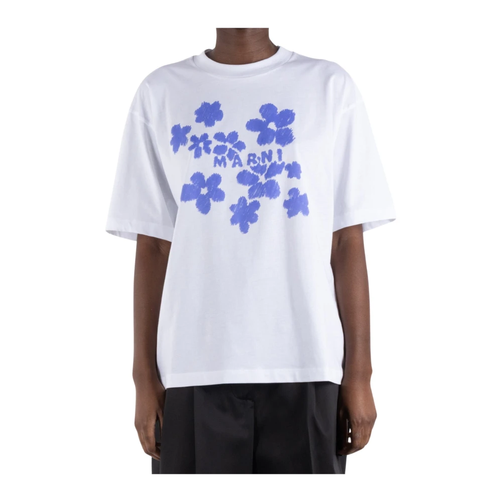Marni - Tops > T-Shirts - White - Marni - Modalova