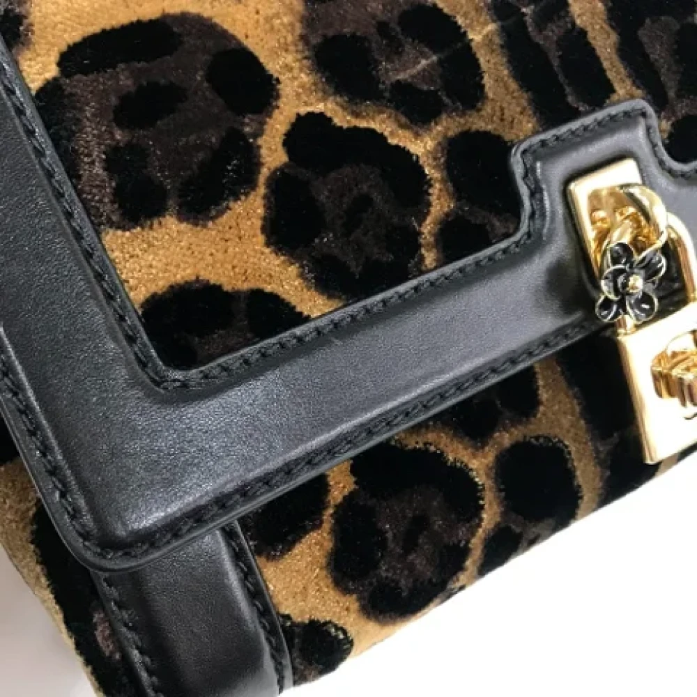 Dolce & Gabbana Pre-owned Leather shoulder-bags Black Dames