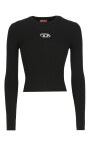 pull-noir-cotele-avec-logo-metallique