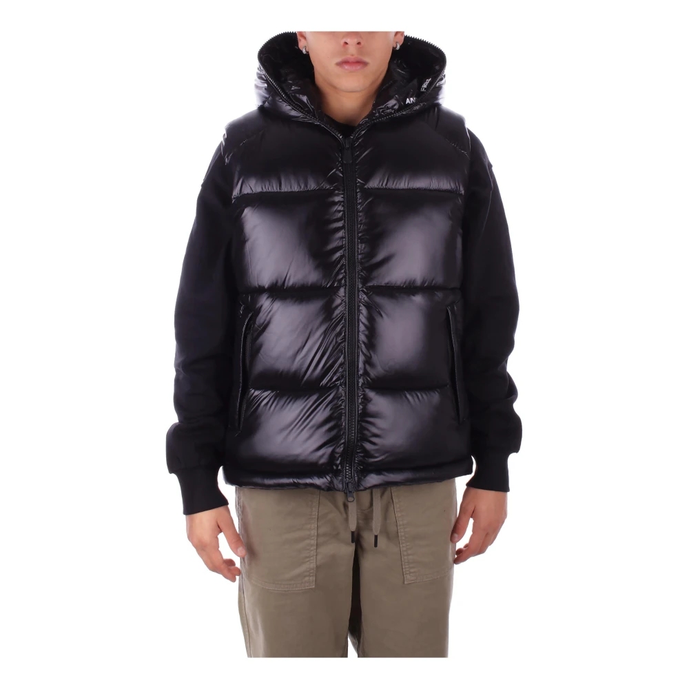 Save The Duck Gewatteerd Dexter Gilet voor Mannen Black Heren