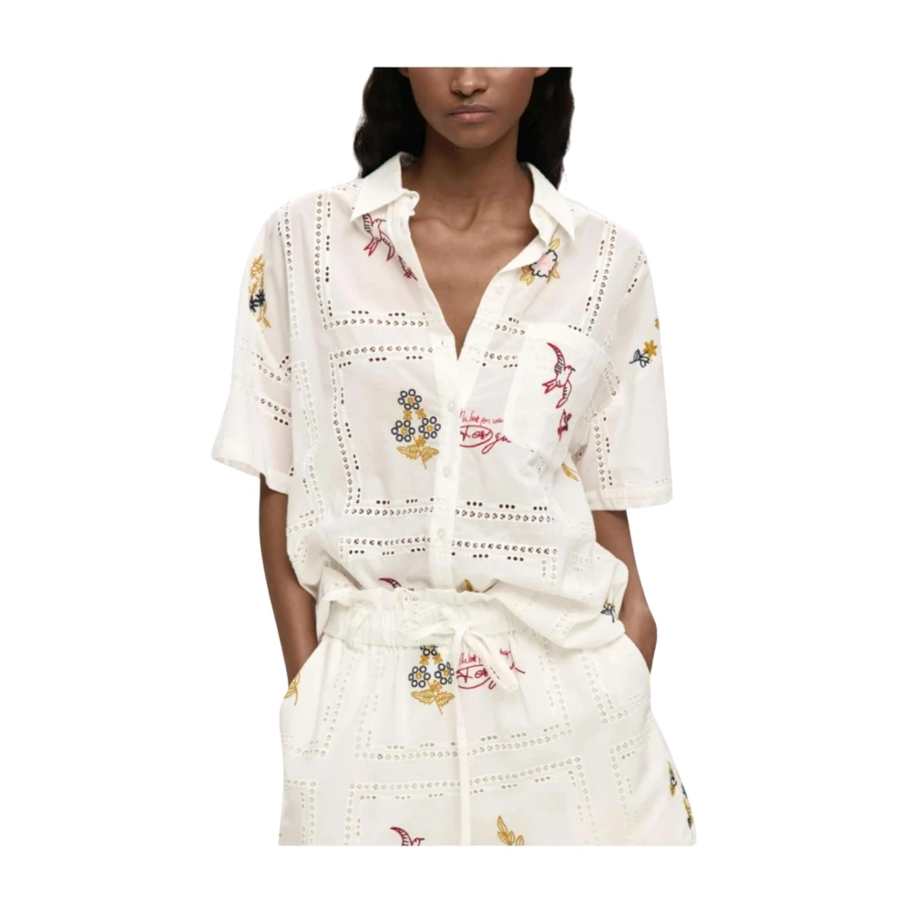 Desigual Donna Bianco Camicette S, New,