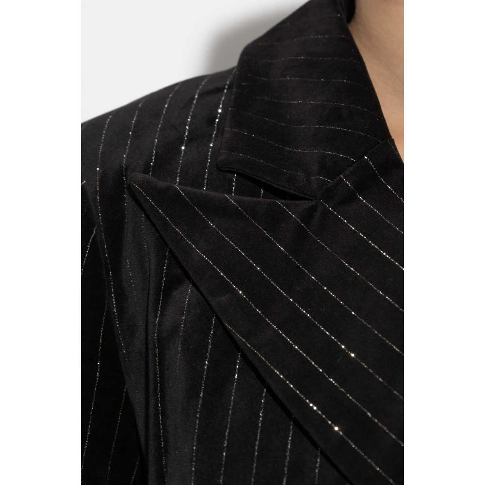AllSaints Fluwelen blazer Seventh Black Dames