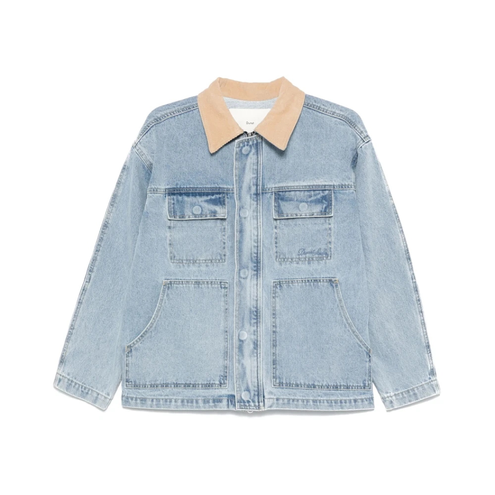 Dunst Blauwe Cerulean Unisex Buitenkleding Jas Blue Dames