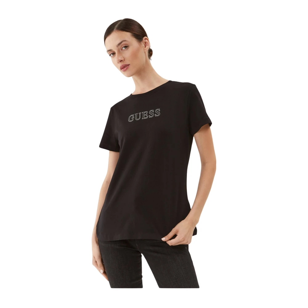 Guess - Tops > T-Shirts - Black - Guess - Modalova