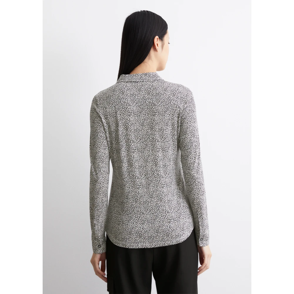 Marc O'Polo Gewone jersey print blouse Gray Dames