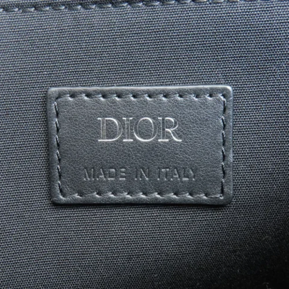 Dior Vintage Pre-owned Fabric dior-bags Blue Dames