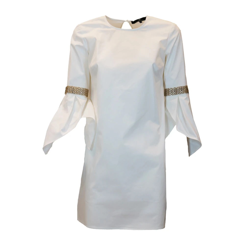 Elisabetta Franchi Witte Jurk White Dames