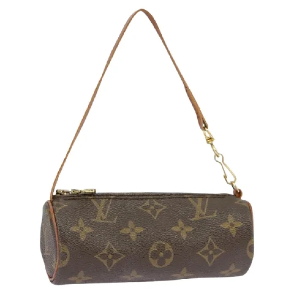 Louis Vuitton Vintage Pre-owned Canvas pouches Brown Dames