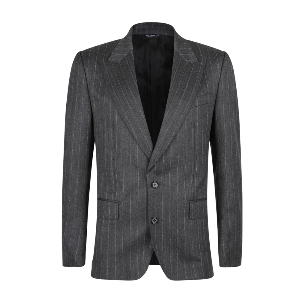 Dolce & Gabbana Elegante Jurken voor Vrouwen Gray Heren