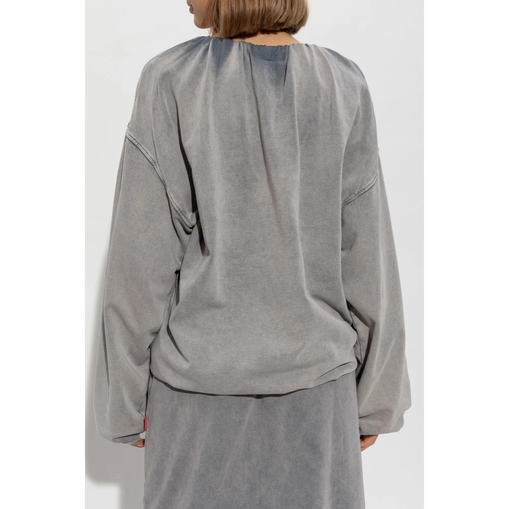 Diesel Sweatshirt F-Indy Gray Unisex