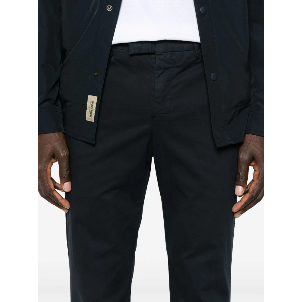 PT Torino Blauwe Broek met Pruisisch Blauwe Details Blue Heren