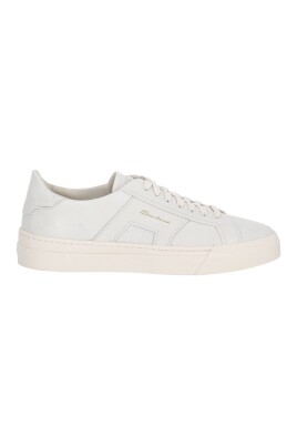 white-double-buckle-leather-sneakers