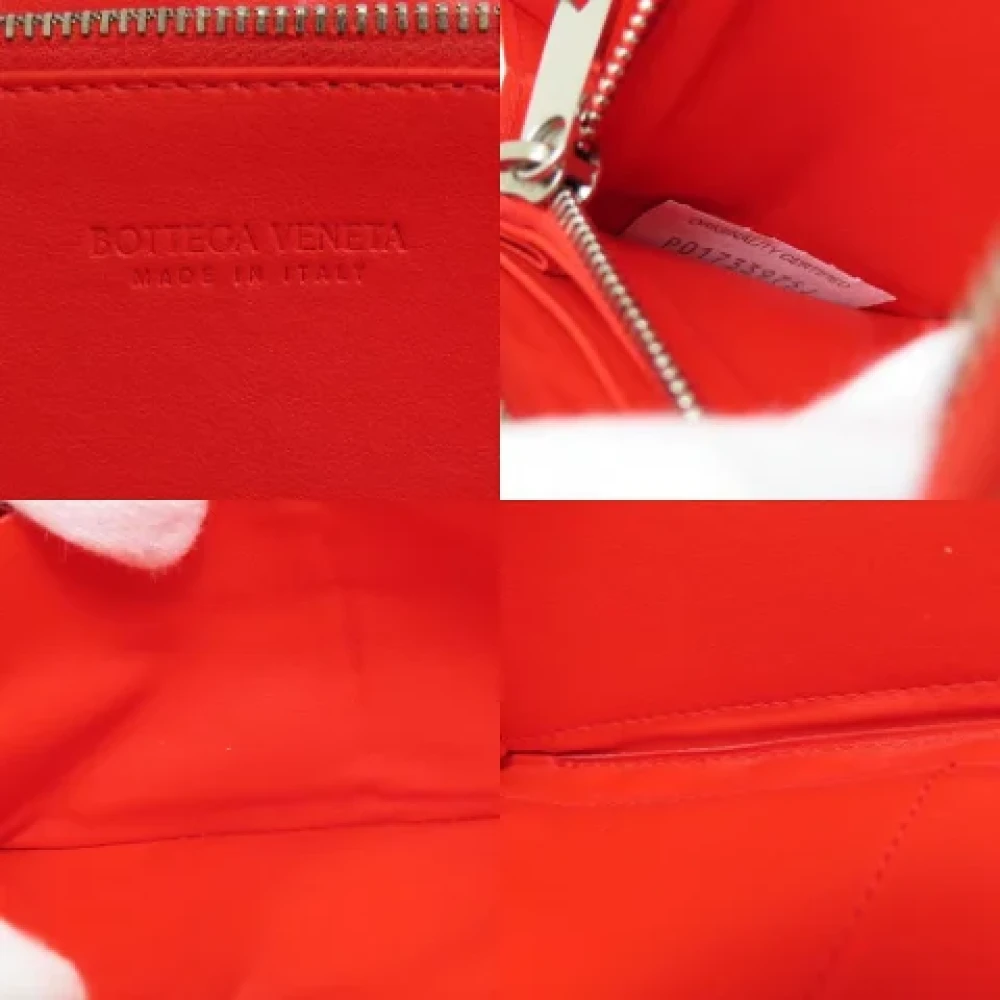 Bottega Veneta Vintage Pre-owned Fabric wallets Red Dames