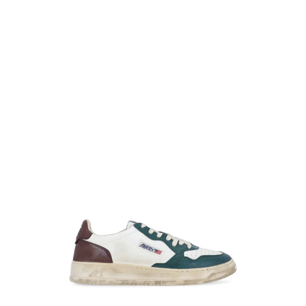 Autry Men's Multicolor Sneakers,, Leather Trainers Size 7 Uk