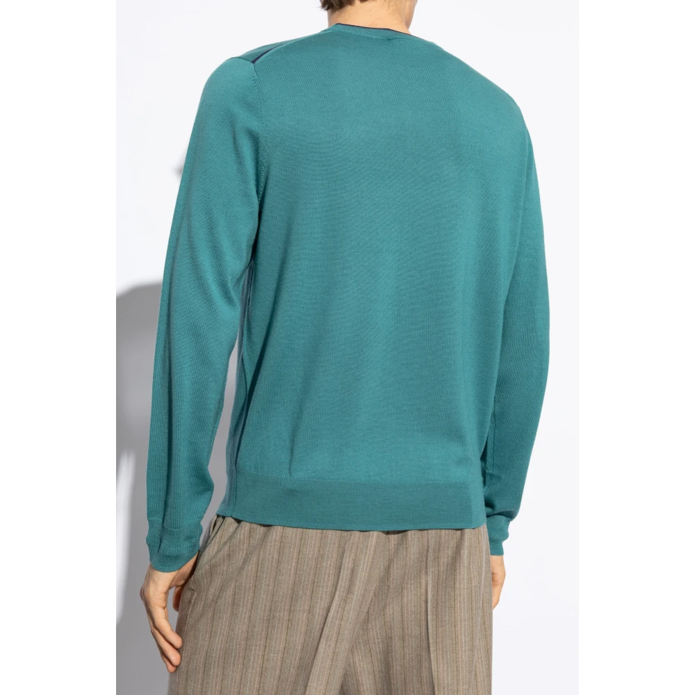 PS By Paul Smith Wollen trui Blue Heren