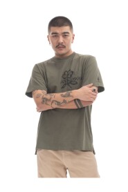 Koszulka męska Engineered Garments Printed Cross Crew Neck Pocket T-Shirt 23S1H010-NLP016A