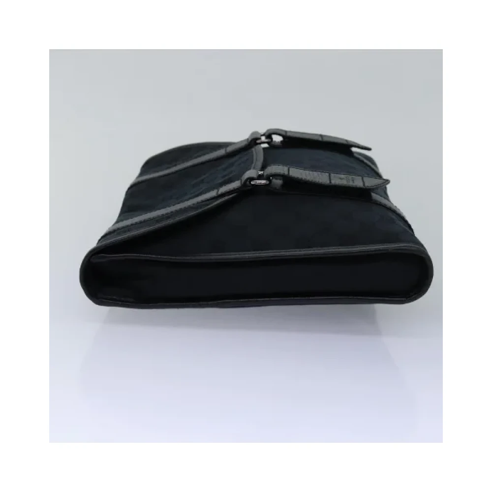 Gucci Vintage Pre-owned Canvas home-office Black Dames