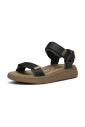line-flat-sandals