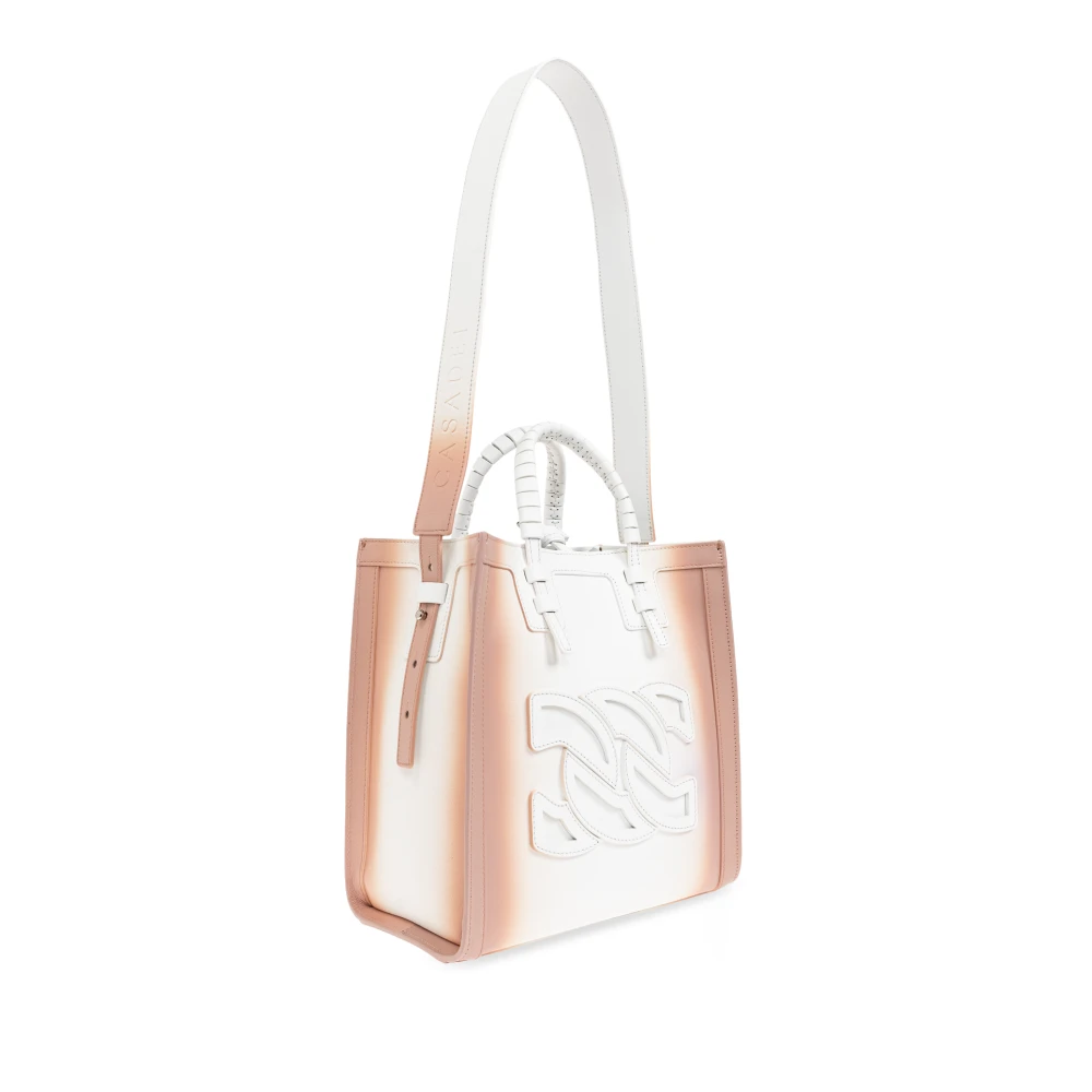 Casadei Beaurivage Mini tote tas Beige Dames