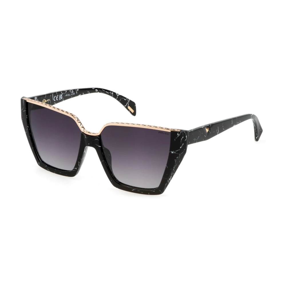 Police Unisex Black Sunglasses, 57 Mm, Sunglasses