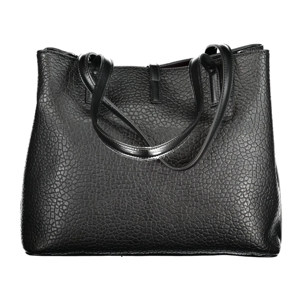 Valentino by Mario Valentino Zwarte schoudertas met ritssluiting Black Dames
