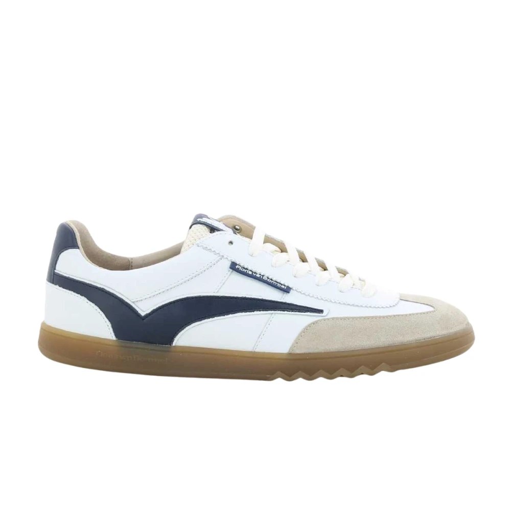 Floris van Bommel Blauwe Herenschoenen Sfm-10224 Heren Schoenen Wit