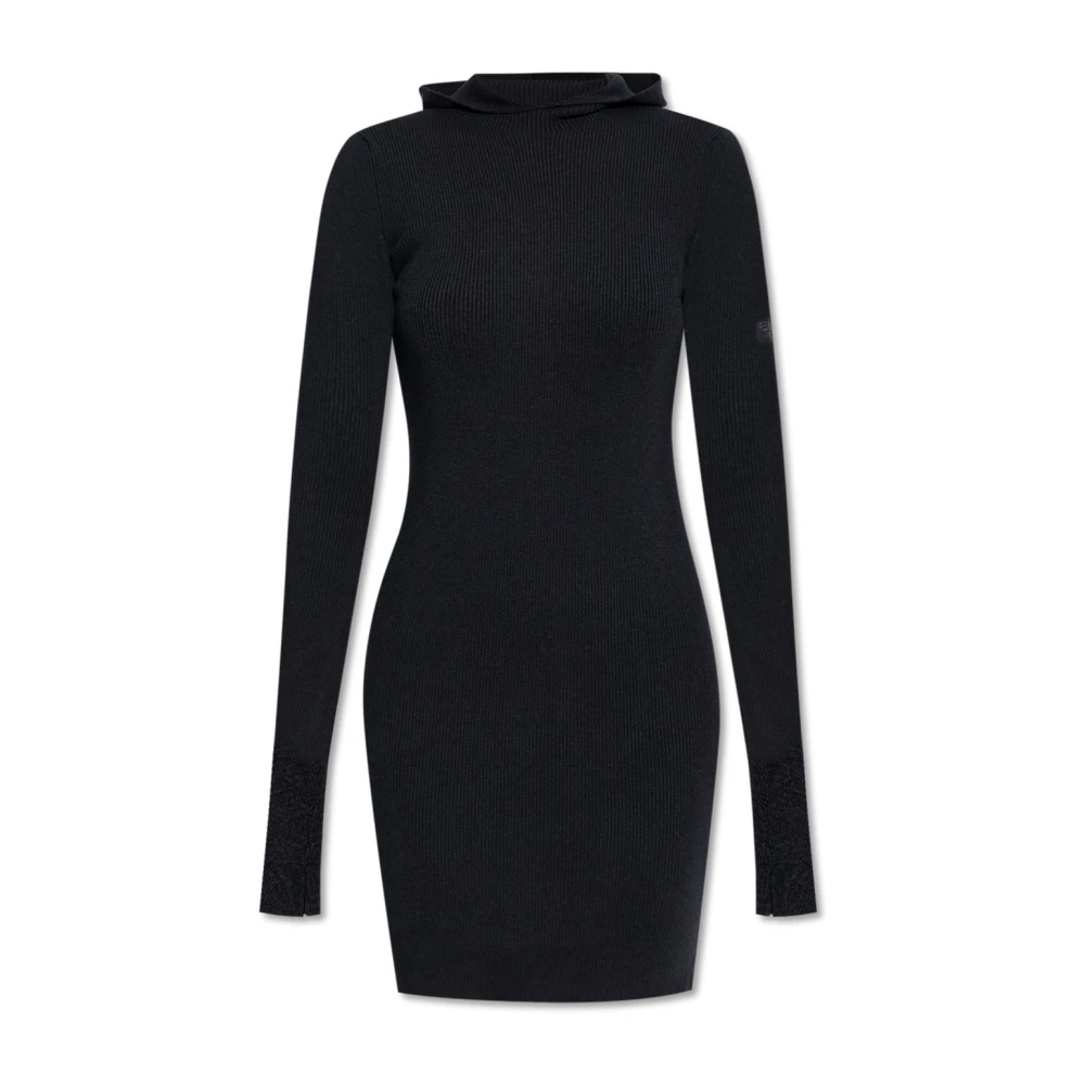 Fendi Mujer Negro Vestidos, Talla: S
