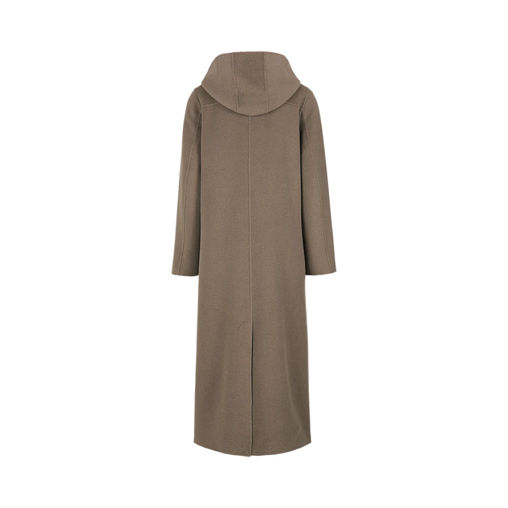RIANI Capuchonjas met Dubbele Sluiting Brown Dames