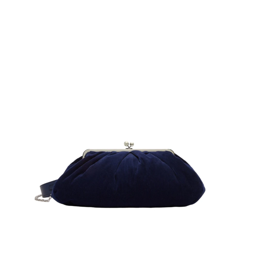 Max Mara Weekend Stijlvolle Ricard tassen voor weekendjes weg Blue Dames