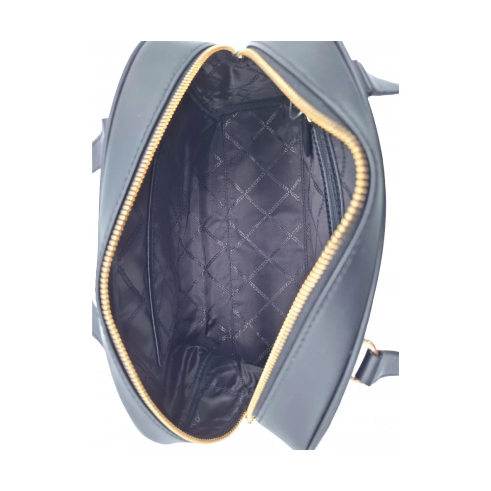 Michael Kors Stijlvolle leren schoudertas Williamsburg Black Dames
