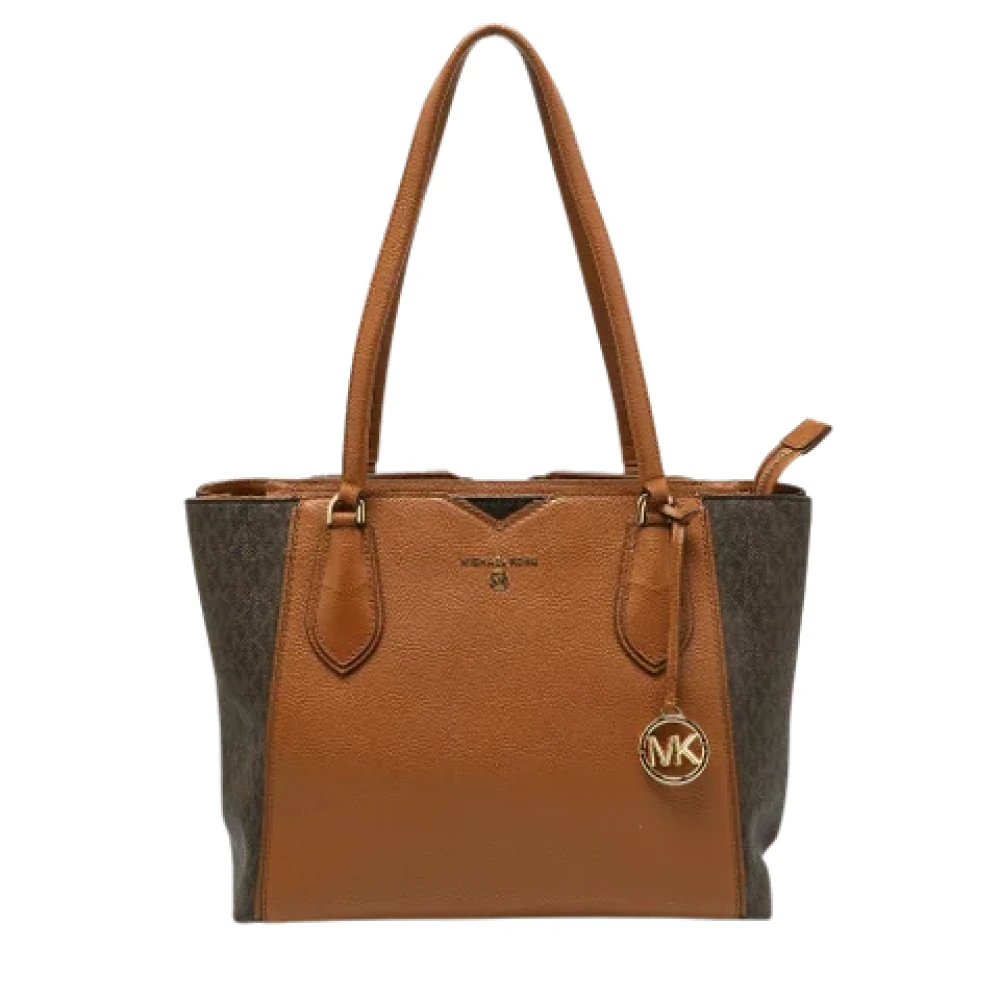 Michael Kors Pre-owned Leather shoulder-bags Brown Dames