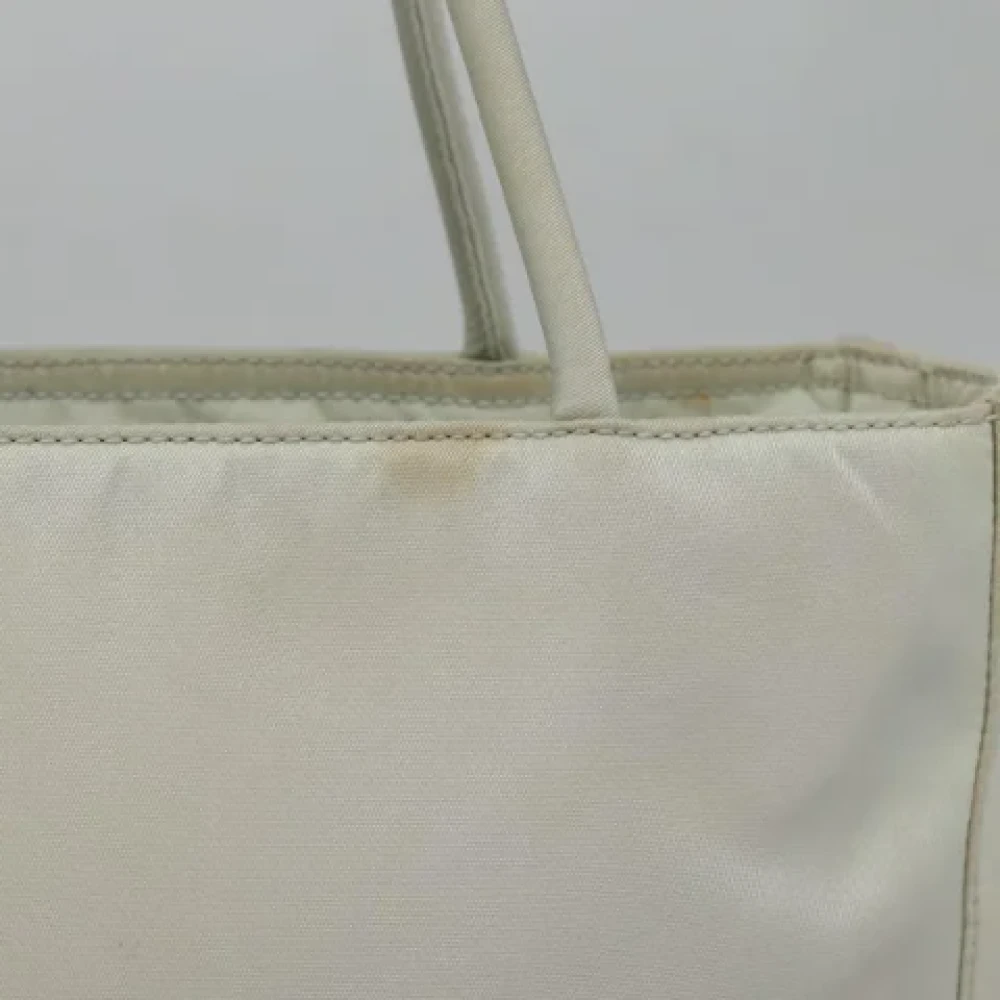 Prada Vintage Pre-owned Nylon prada-bags Gray Dames