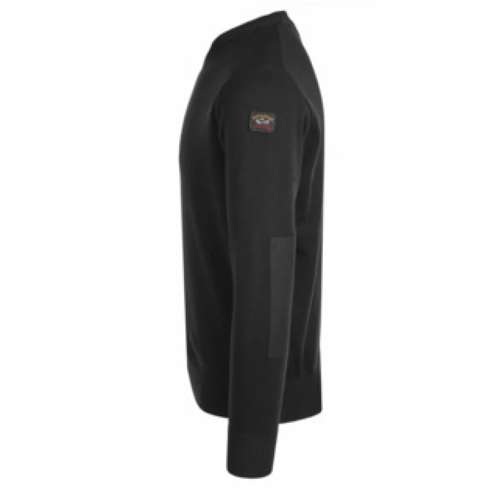 PAUL & SHARK Stijlvolle Pullover Sweater Black Heren