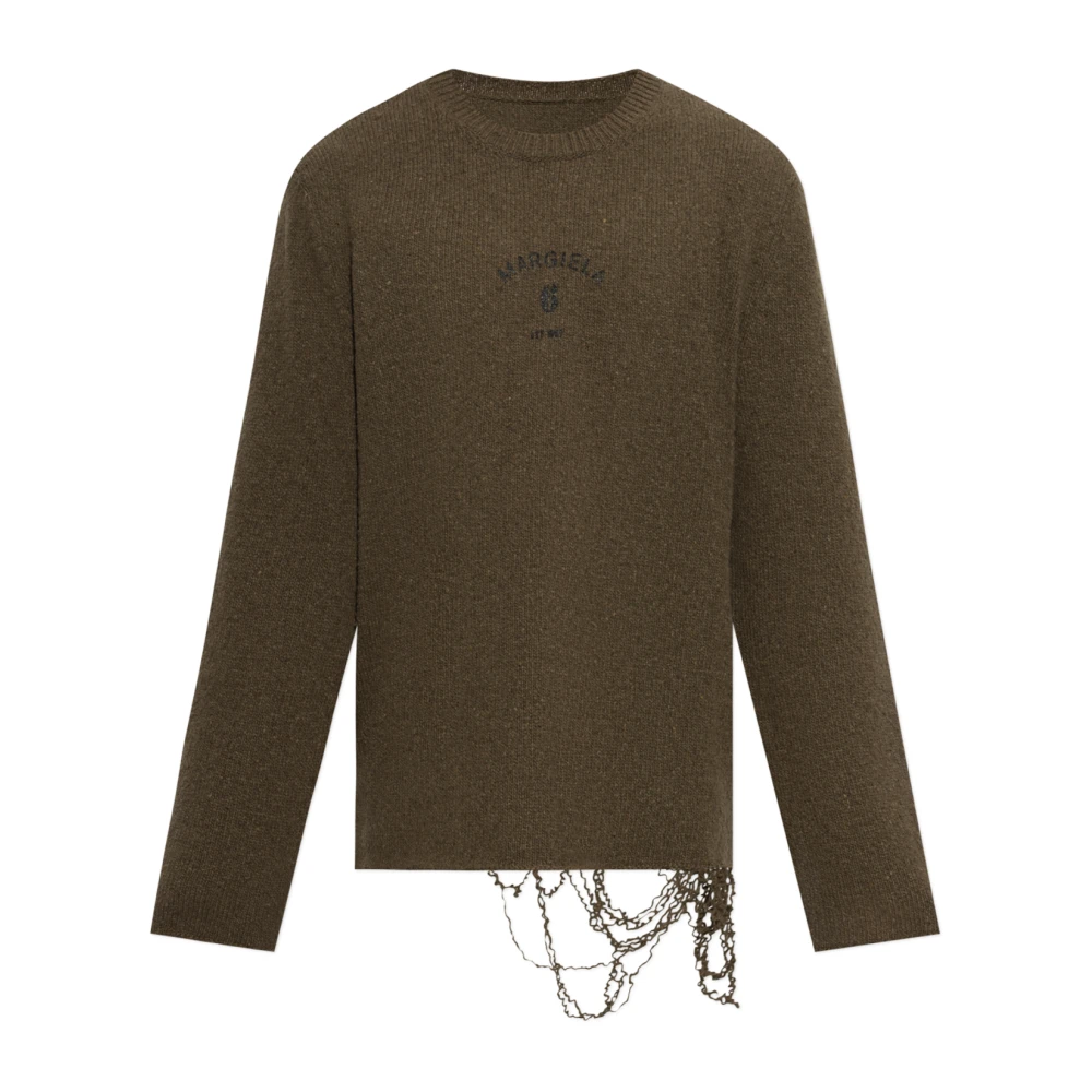 Mm6 Maison Margiela , Herren, Strickwaren, Grün, Xl - Bild 4