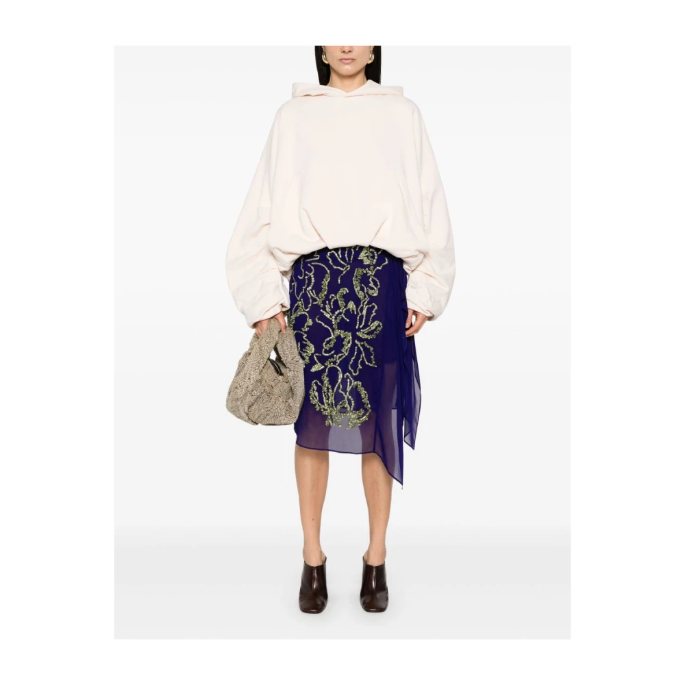 Dries Van Noten Beige Sweater Collectie Beige Dames