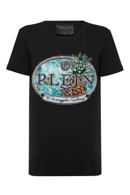 T-shirt Rund Hals SS Stones Pineapple Skies