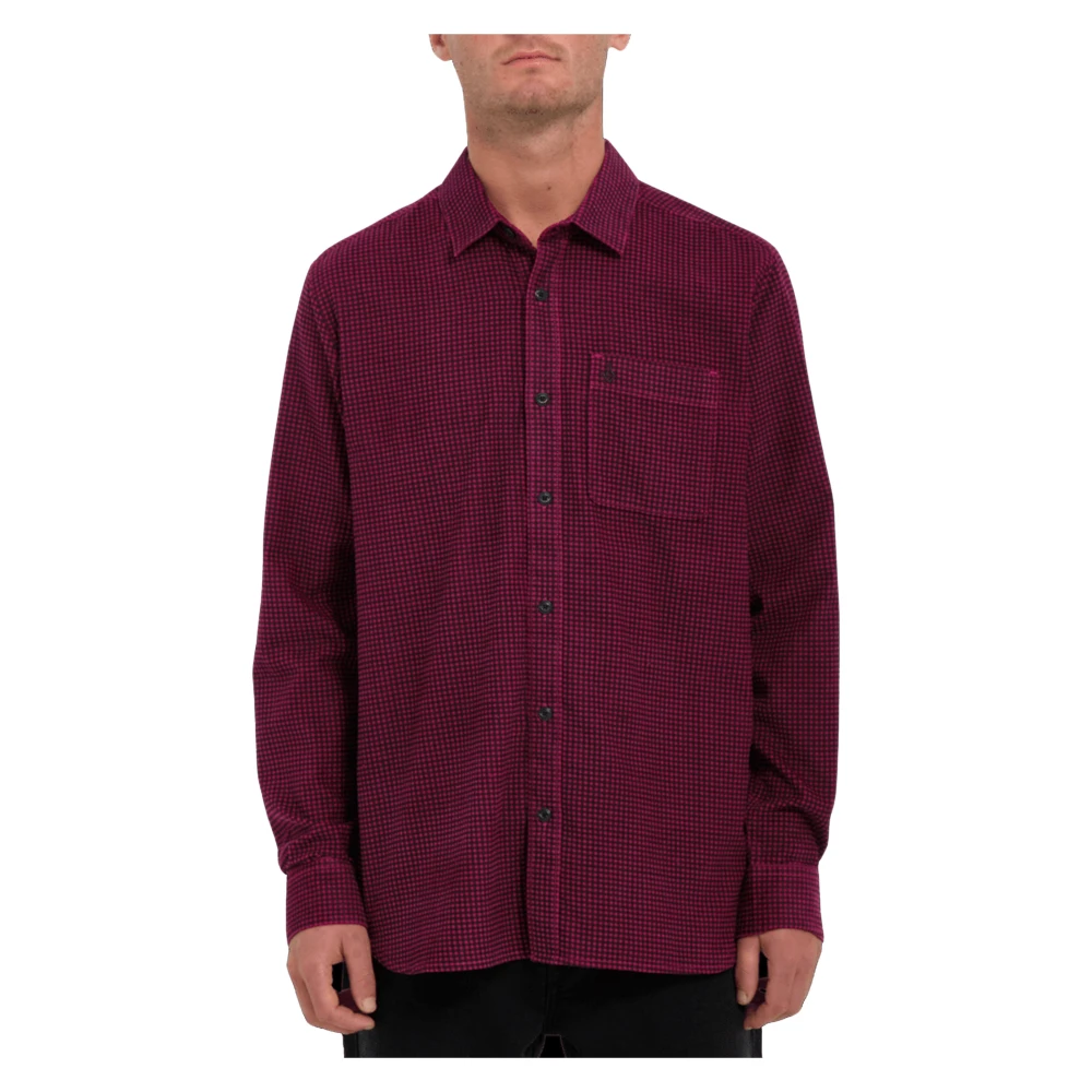 Volcom Polo Shirts Purple Heren