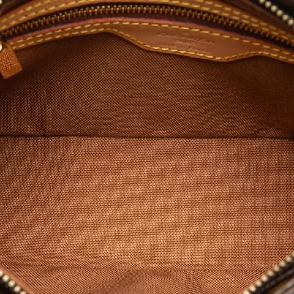 Louis Vuitton Vintage Pre-owned Canvas shoulder-bags Brown Dames
