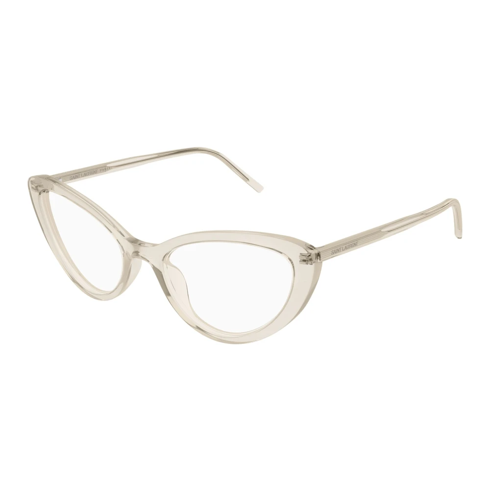 Saint Laurent Women's Gray Glasses, 55 Mm, Optical Frame