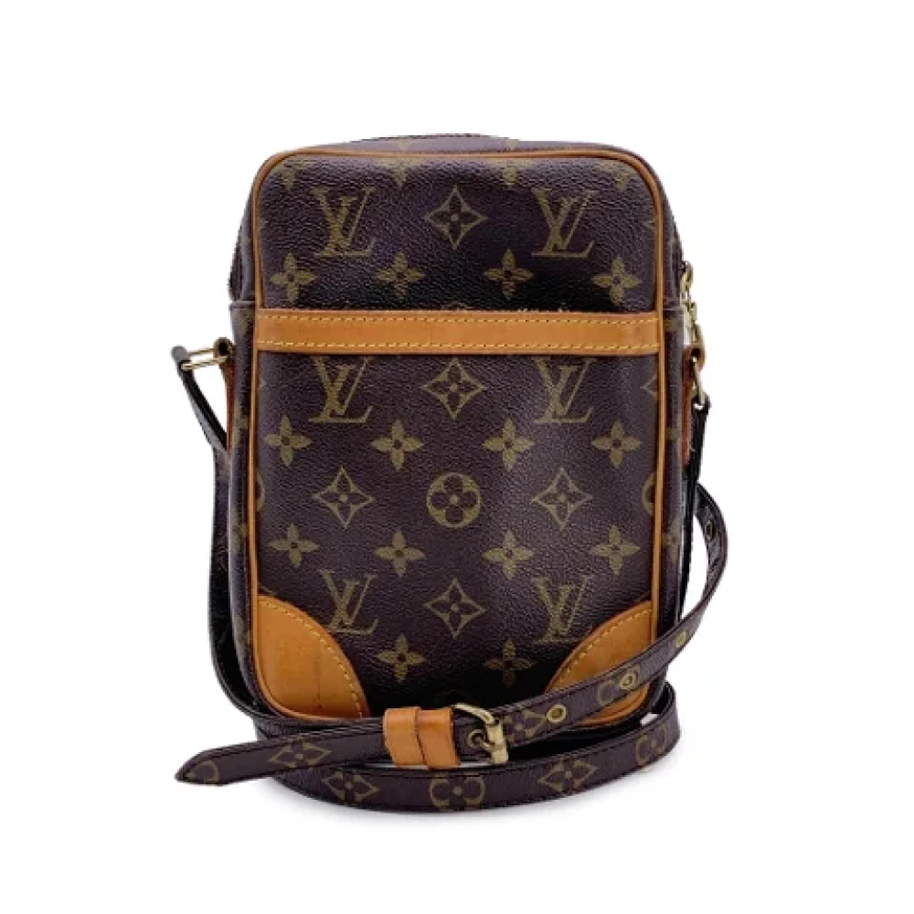 Louis Vuitton Vintage Pre-owned Canvas crossbody-bags Brown Dames