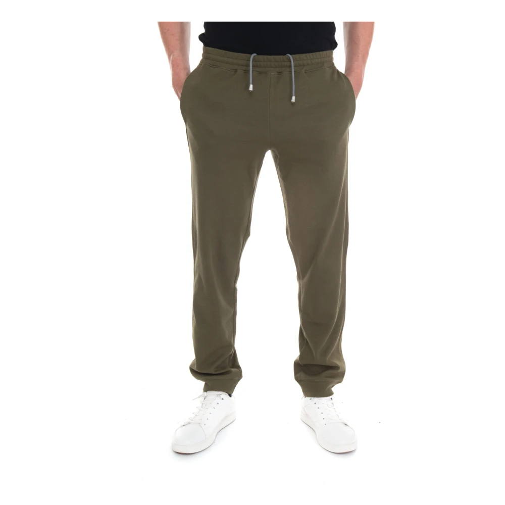 Hindustrie Elastische Taille Overalls Broek Green Heren