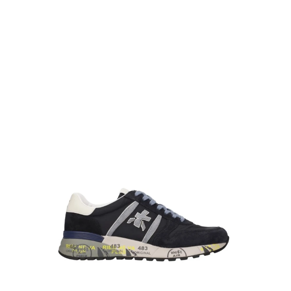 Premiata , Sneakers, Male, Blue, 8 Uk, Lander Trainers - Image 3