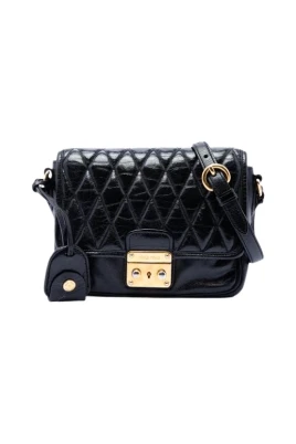 Pre-owned Quilted Crossbody Bag