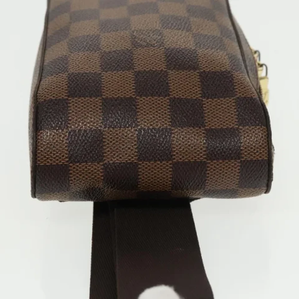 Louis Vuitton Vintage Pre-owned Canvas shoulder-bags Brown Dames