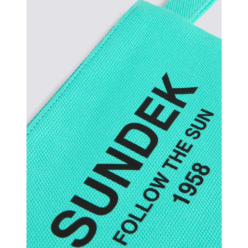 Sundek Minimalist Logo Pouch Green Unisex