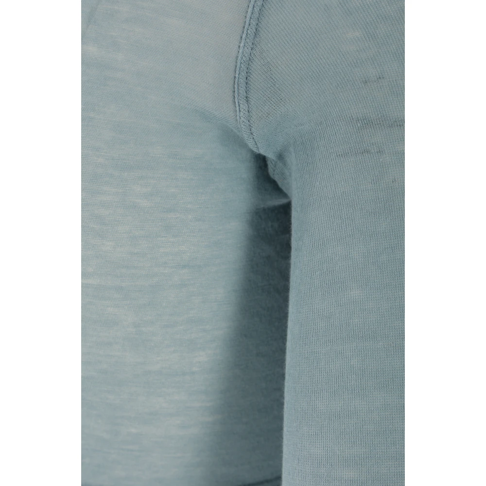 Rick Owens Cropped Top Blue Dames