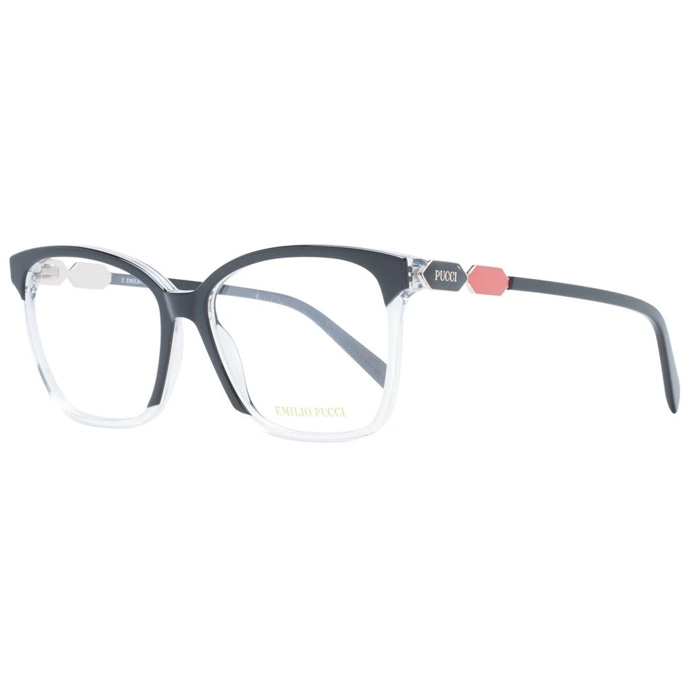 Pucci Women's Black Glasses, One Size, Square Optical Frames