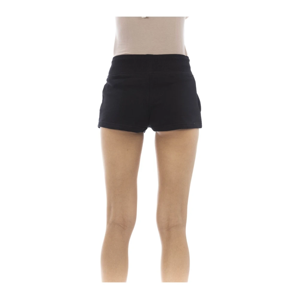 Just Cavalli Strandkleding Shorts Bermuda Felpa Black Dames