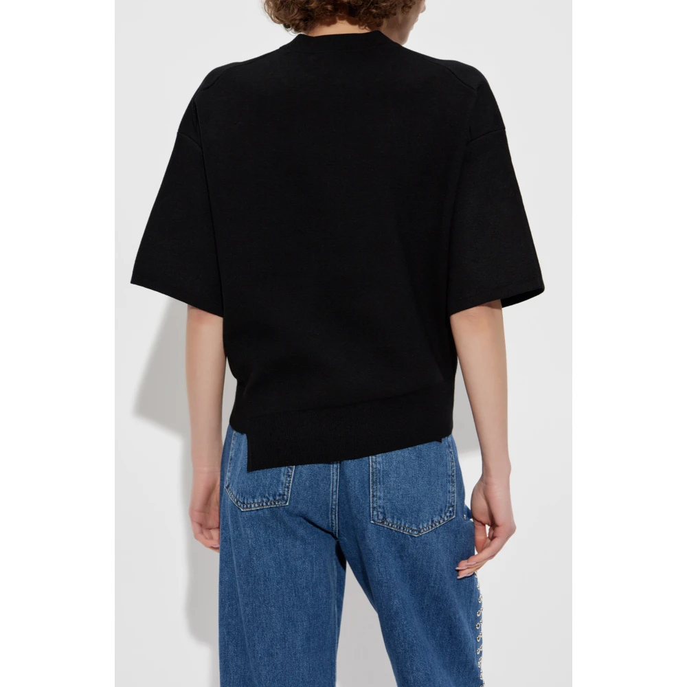 AllSaints T-shirt Lottie Black Dames