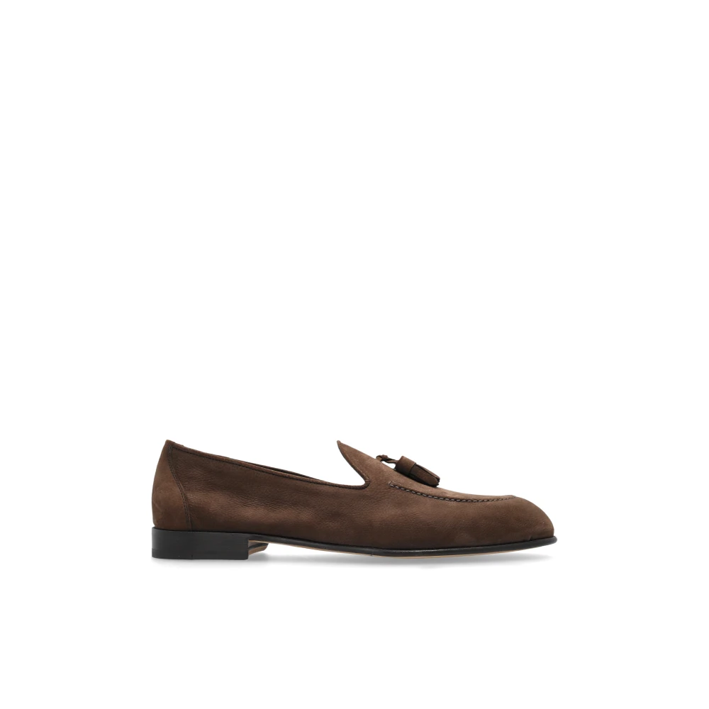 Brioni Mockaskor Tassel typ loafers Brown, Herr